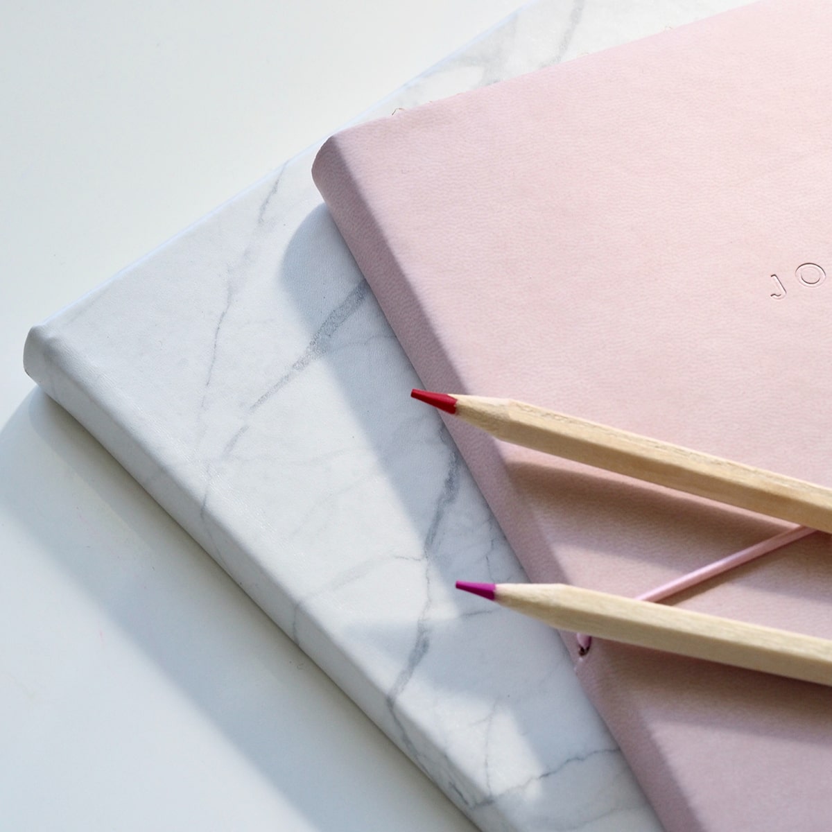 Pencils and notepad